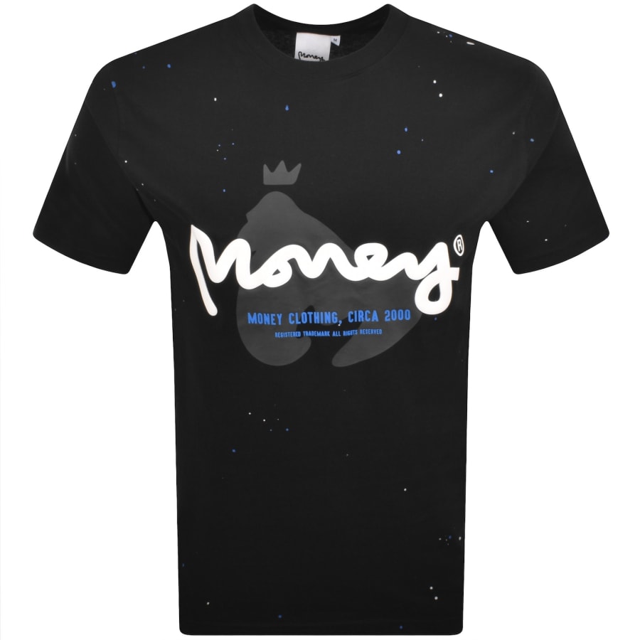 Image number 1 for Money Sig Veneer Drip T Shirt Black