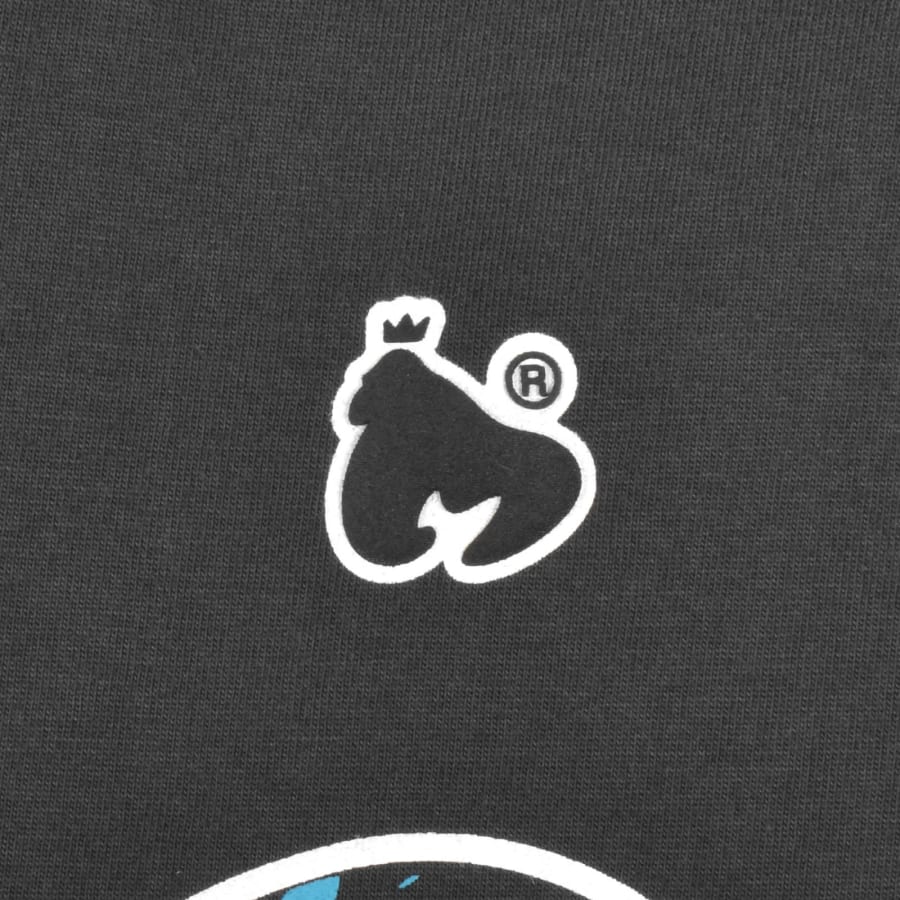 Image number 3 for Money Big Sig Drip T Shirt Charcoal Grey