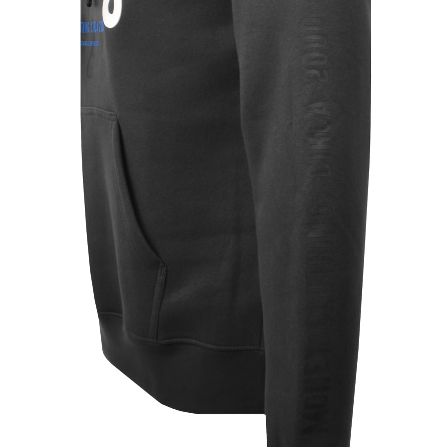 Image number 4 for Money Sig Veneer Hoodie Charcoal Grey