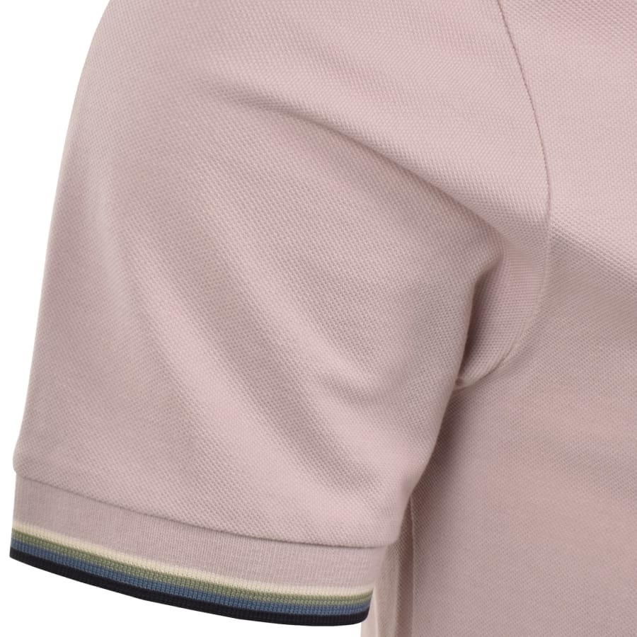 Image number 5 for Farah Elton Polo T Shirt Flora Pink