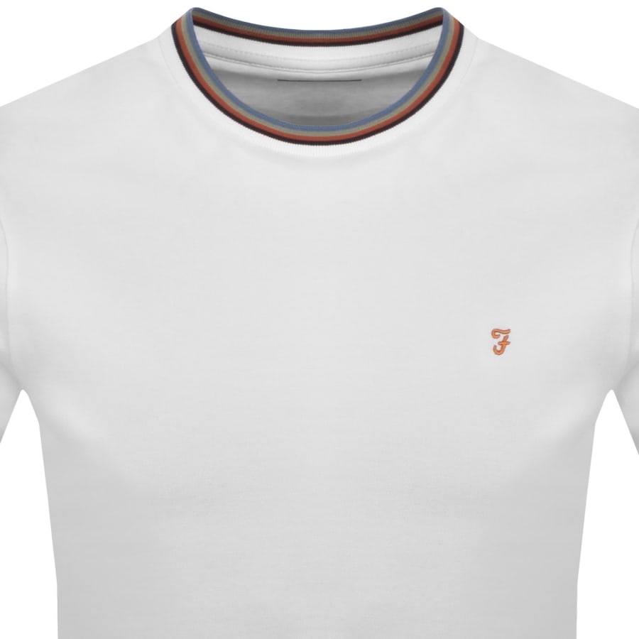 Image number 2 for Farah Elton T Shirt White
