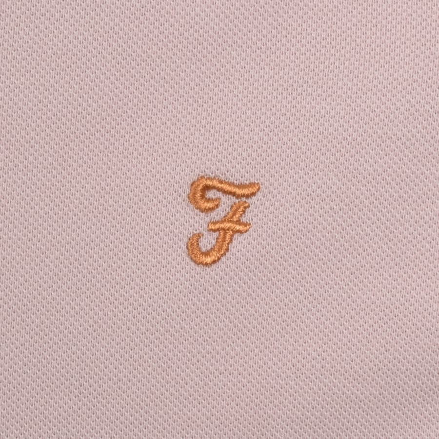 Image number 3 for Farah Elton T Shirt Flora Pink