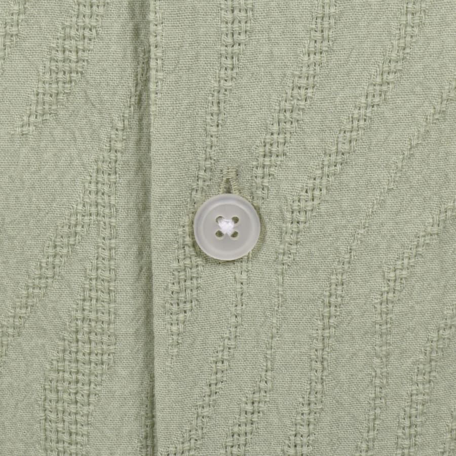 Image number 4 for Farah Riley Short Sleeve Shirt Green