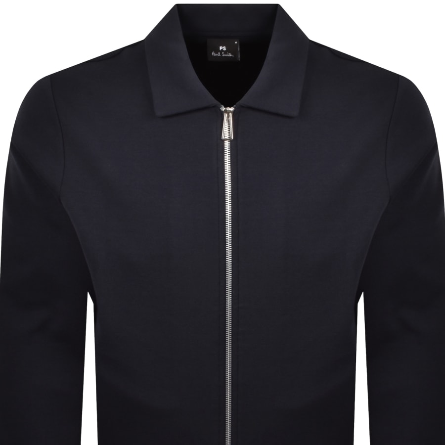 Image number 2 for Paul Smith Full Zip Sweatshirt Navy