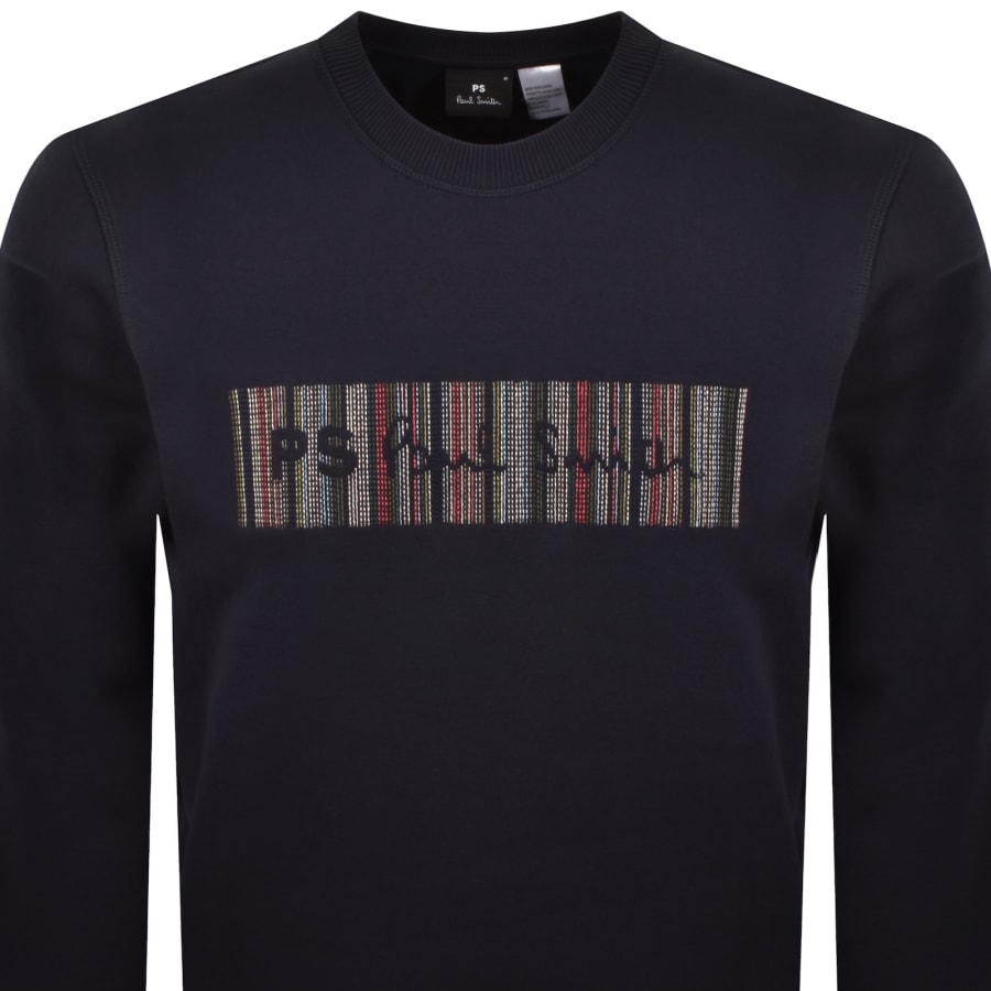 Image number 2 for Paul Smith Regular Fit Sweatshirt Navy