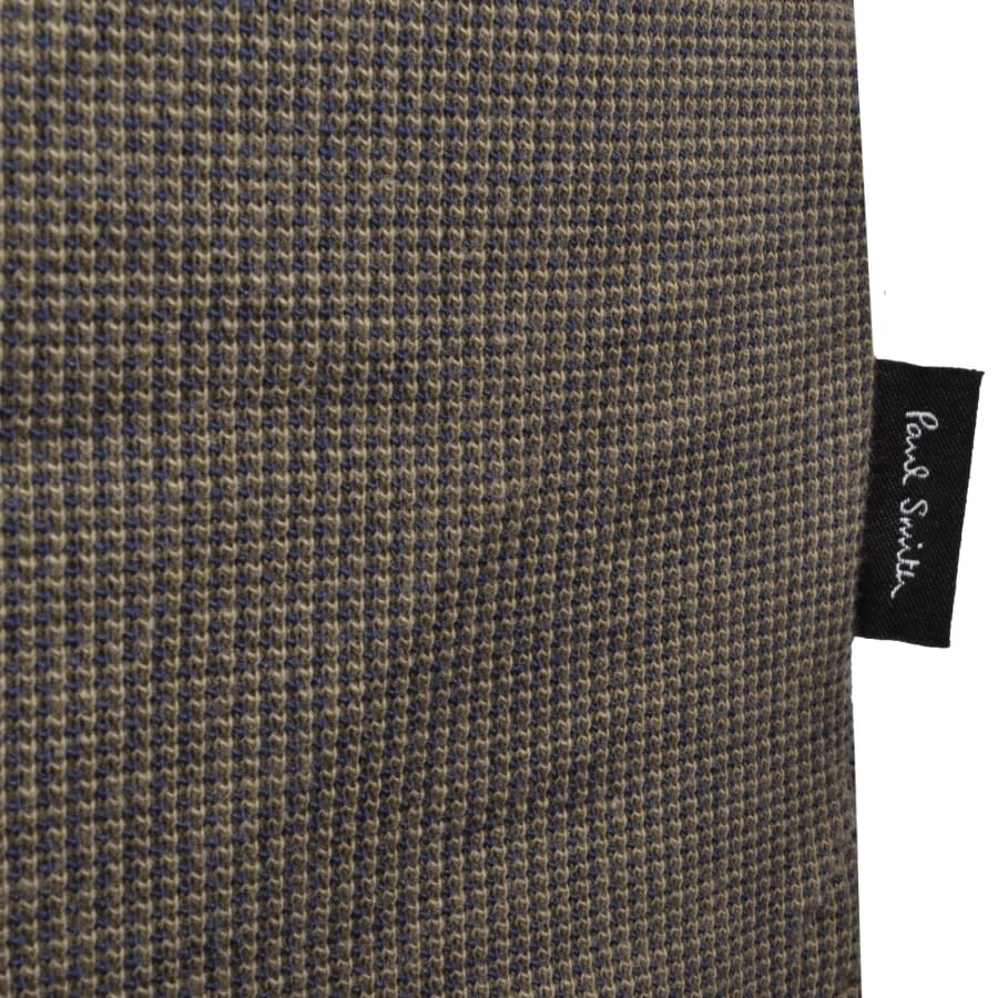 Image number 3 for Paul Smith Regular Fit Zip Polo Brown