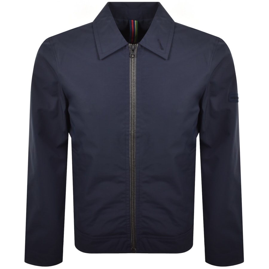 Image number 2 for Paul Smith Zip Overshirt Navy