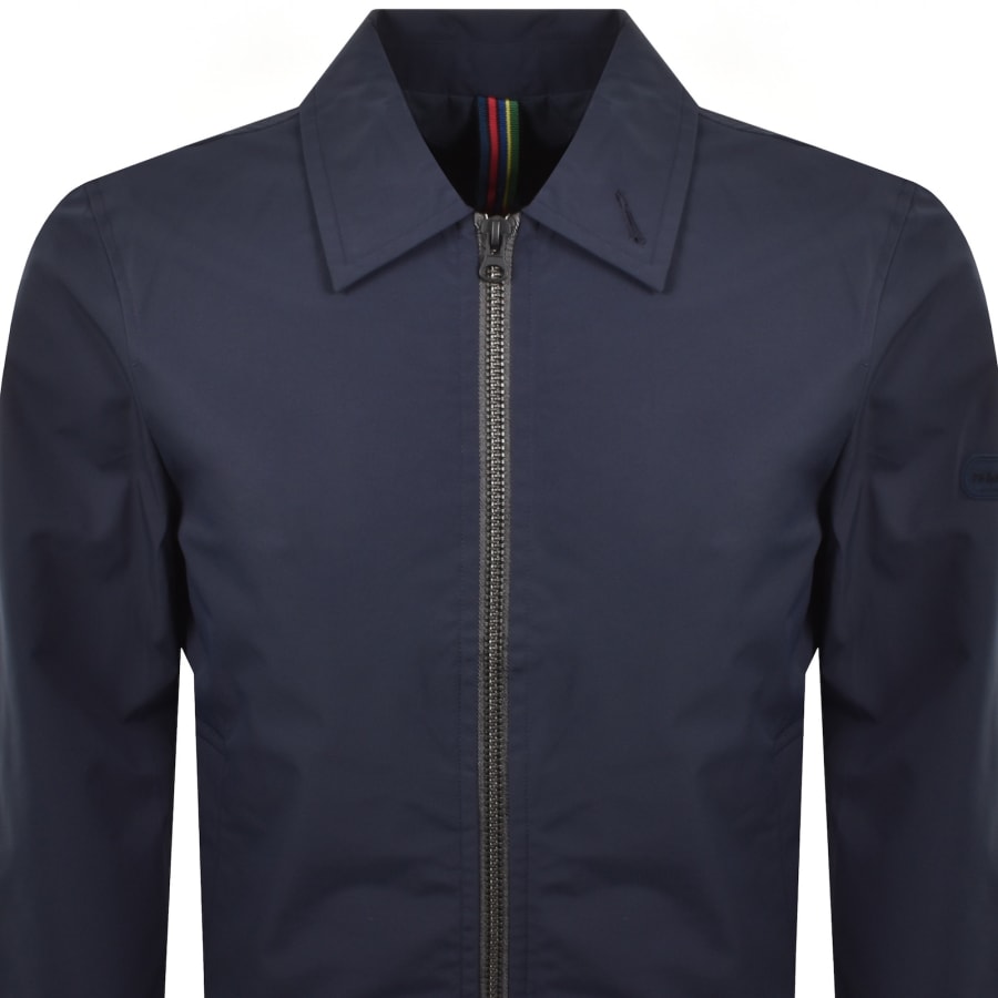 Image number 3 for Paul Smith Zip Overshirt Navy