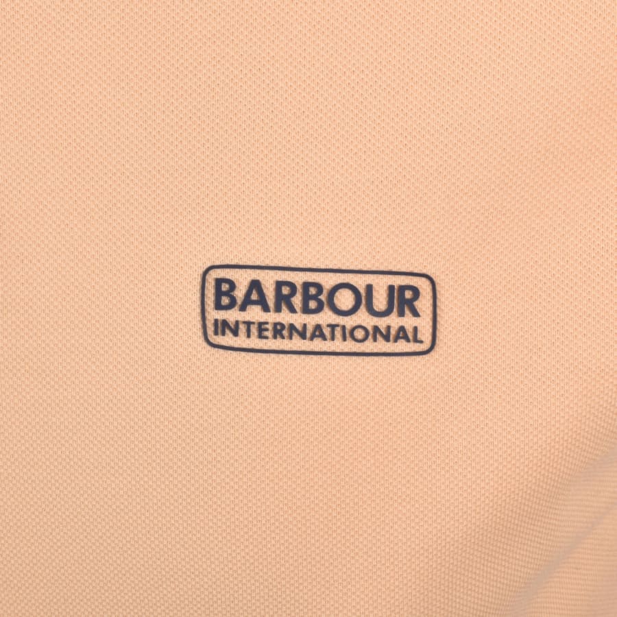 Image number 3 for Barbour International Evan Polo Orange