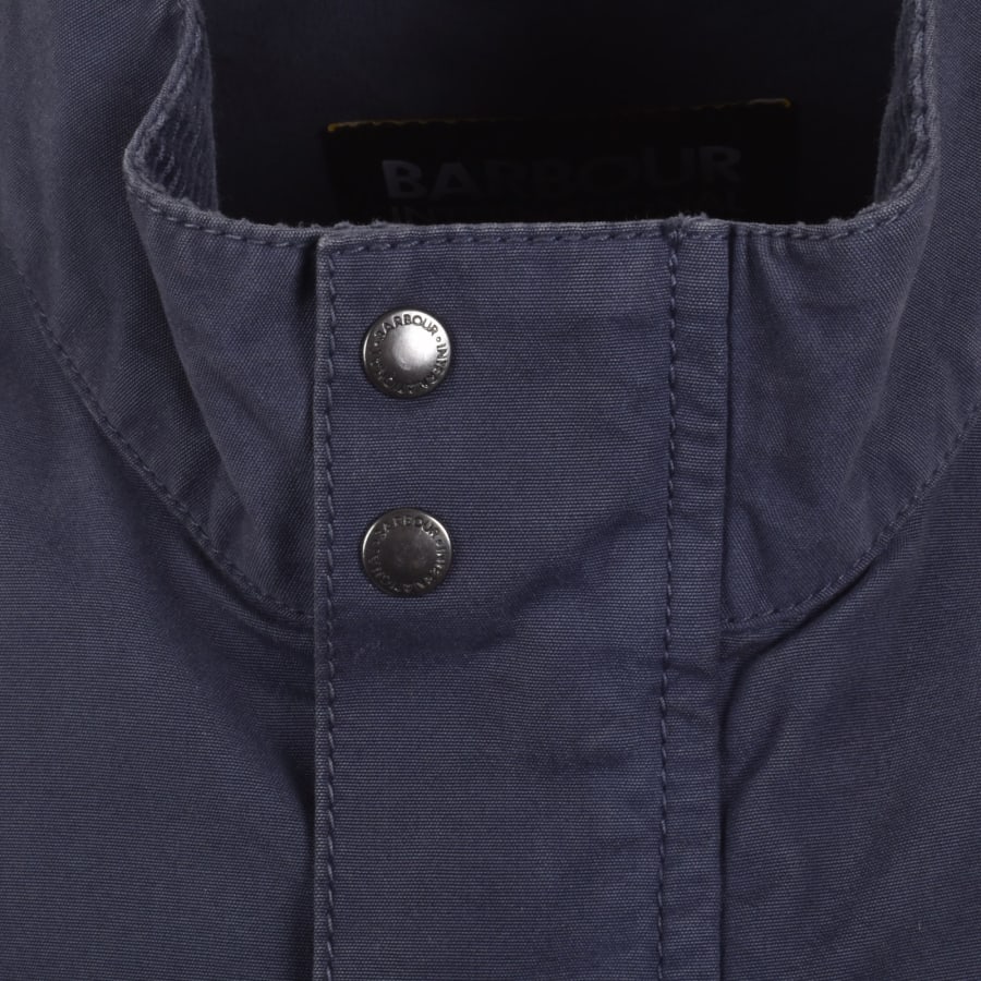 Image number 5 for Barbour International Melrow Casual Jacket Navy