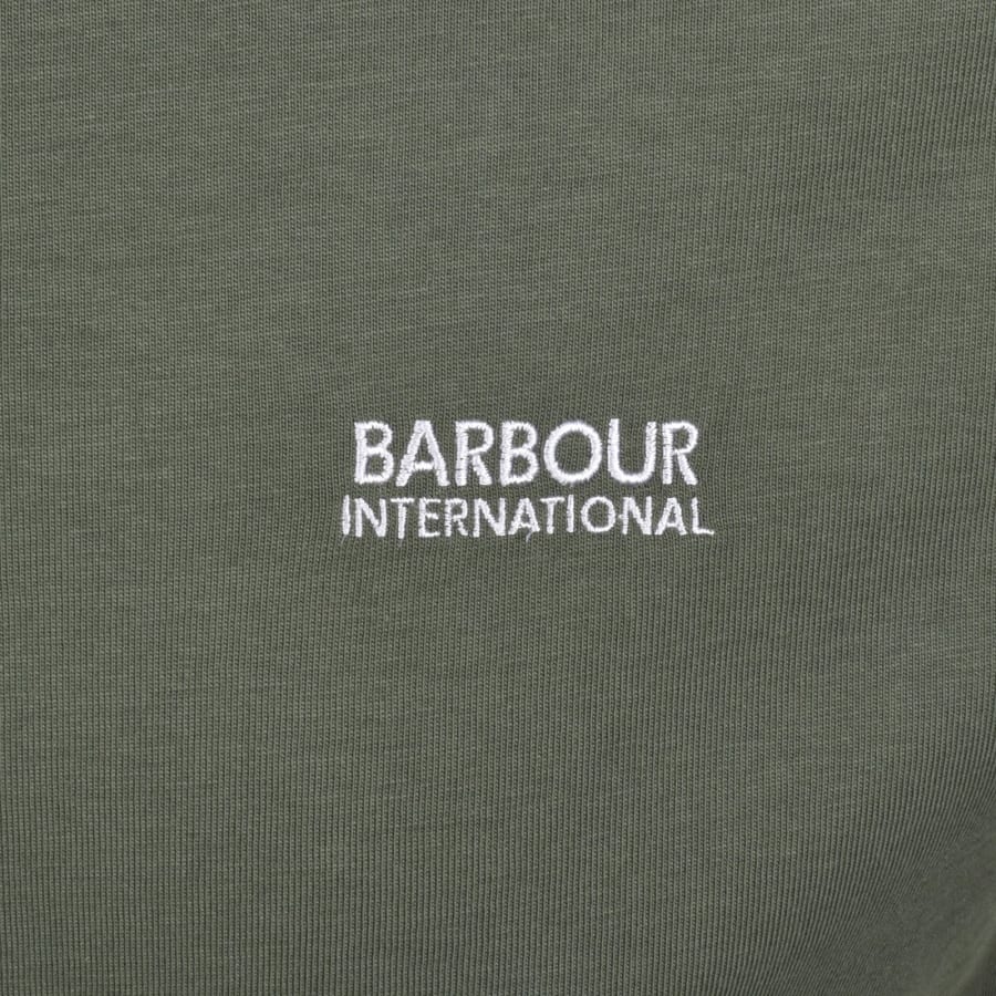 Image number 3 for Barbour International Ashmann Polo T Shirt Green