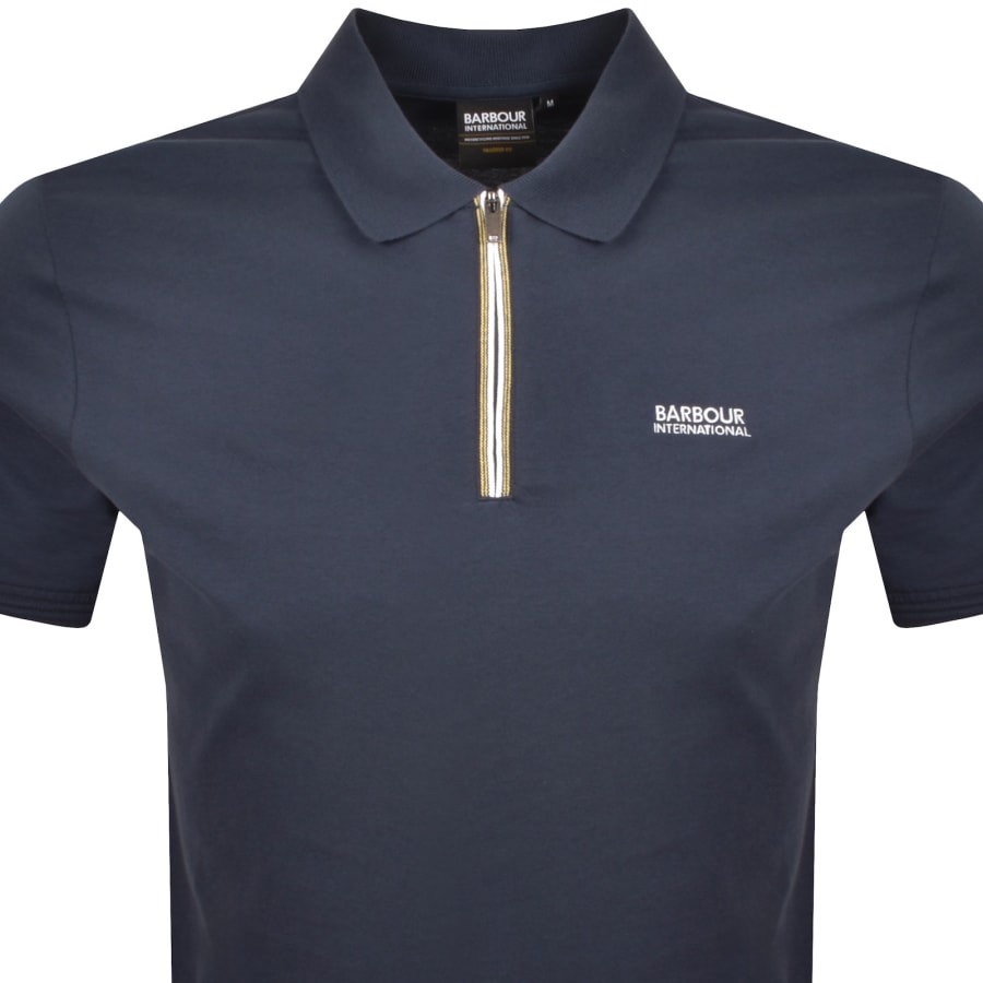 Image number 2 for Barbour International Ashmann Polo T Shirt Navy