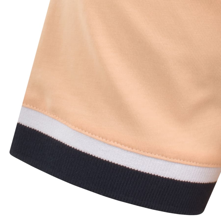 Image number 4 for Barbour International Deep Cuff T Shirt Orange