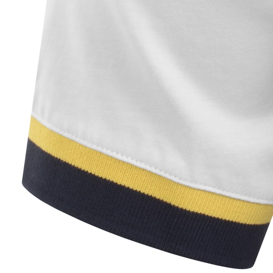 Image number 4 for Barbour International Deep Cuff T Shirt White