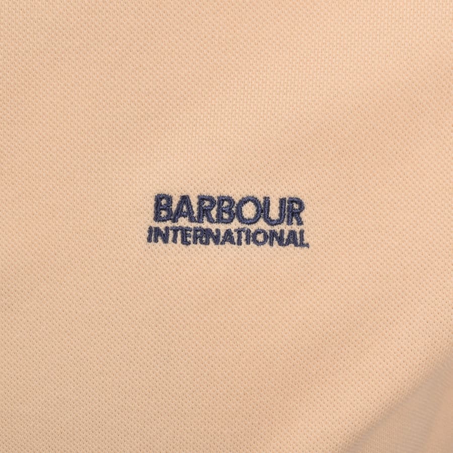 Image number 3 for Barbour International Neville Polo T Shirt Orange