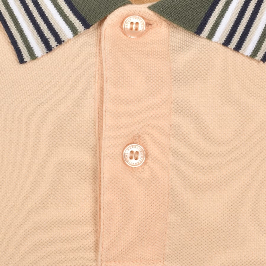 Image number 4 for Barbour International Neville Polo T Shirt Orange