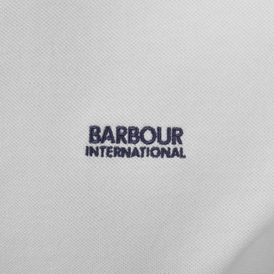 Image number 3 for Barbour International Neville Polo T Shirt White