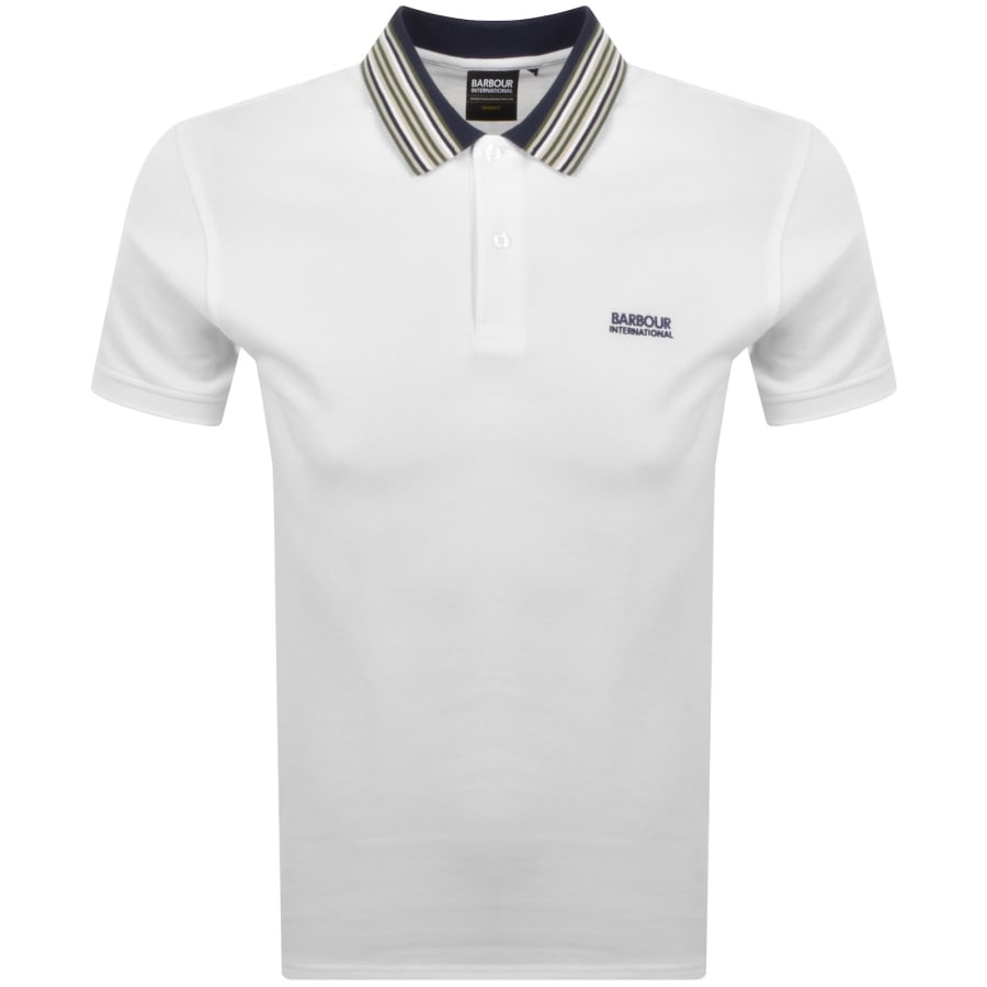Image number 1 for Barbour International Neville Polo T Shirt White
