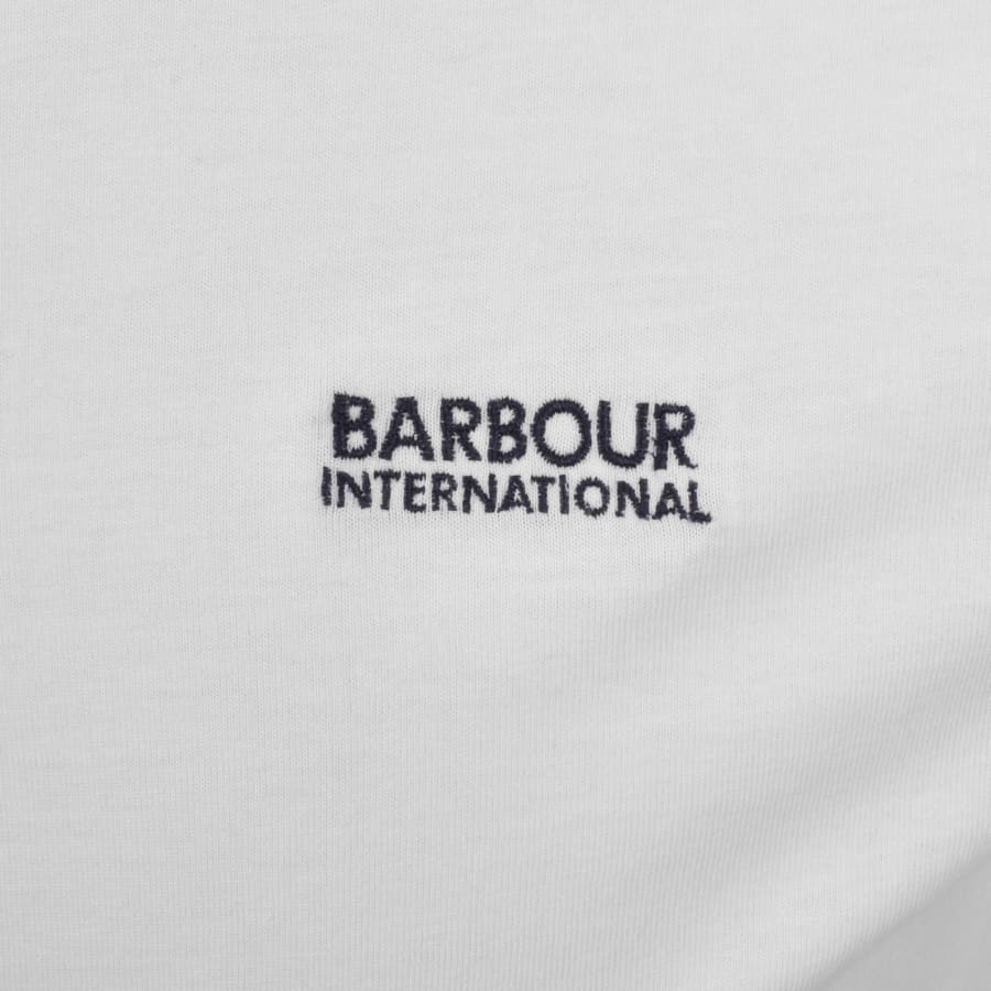 Image number 3 for Barbour International Ashmann Polo T Shirt White