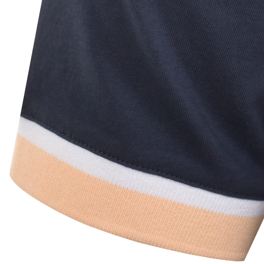 Image number 4 for Barbour International Deep Cuff T Shirt Navy