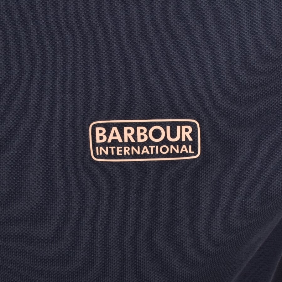 Image number 3 for Barbour International Evan Polo Navy