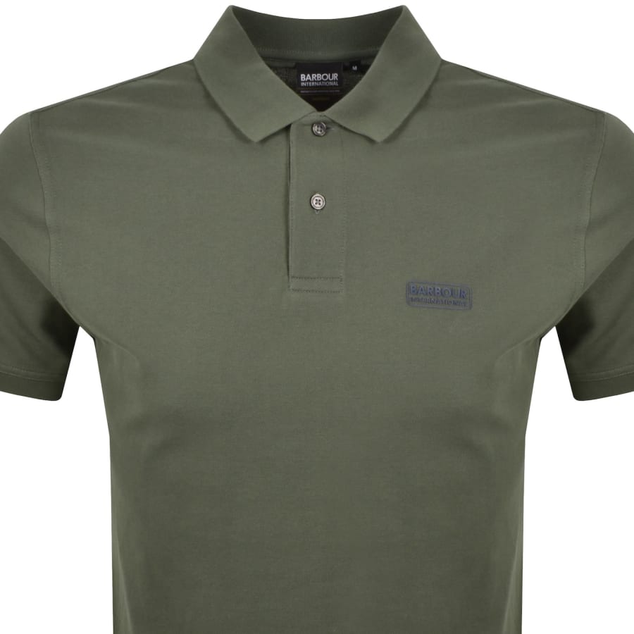 Image number 2 for Barbour International Essential Polo T Shirt Green