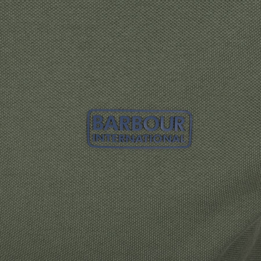 Image number 3 for Barbour International Essential Polo T Shirt Green