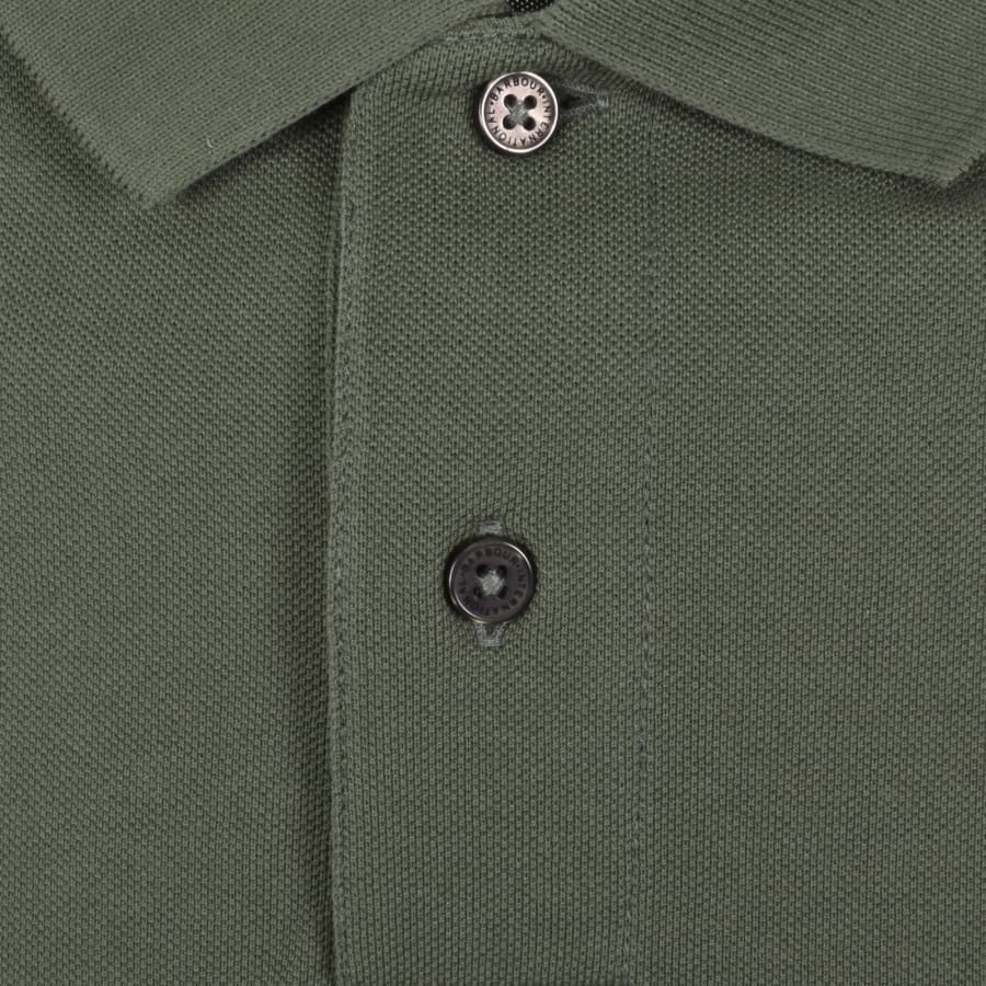 Image number 4 for Barbour International Essential Polo T Shirt Green
