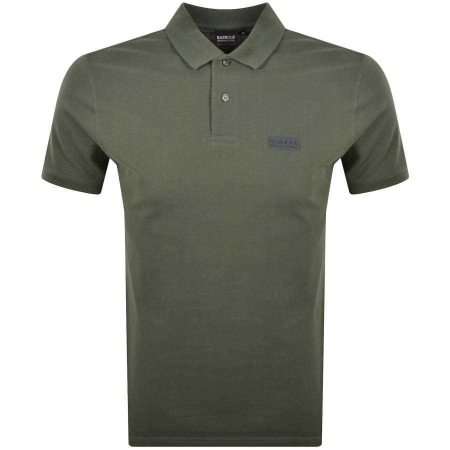 Image number 1 for Barbour International Essential Polo T Shirt Green