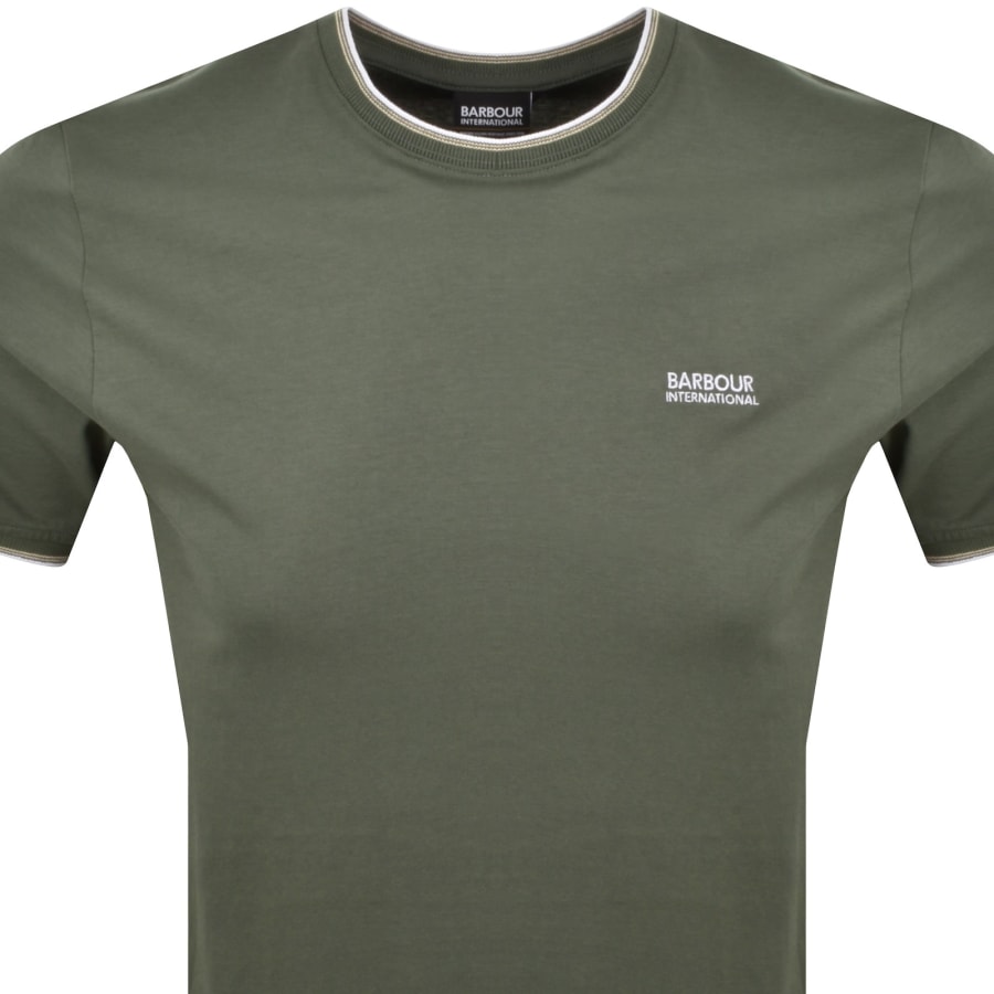 Image number 2 for Barbour International Ashmann T Shirt Green