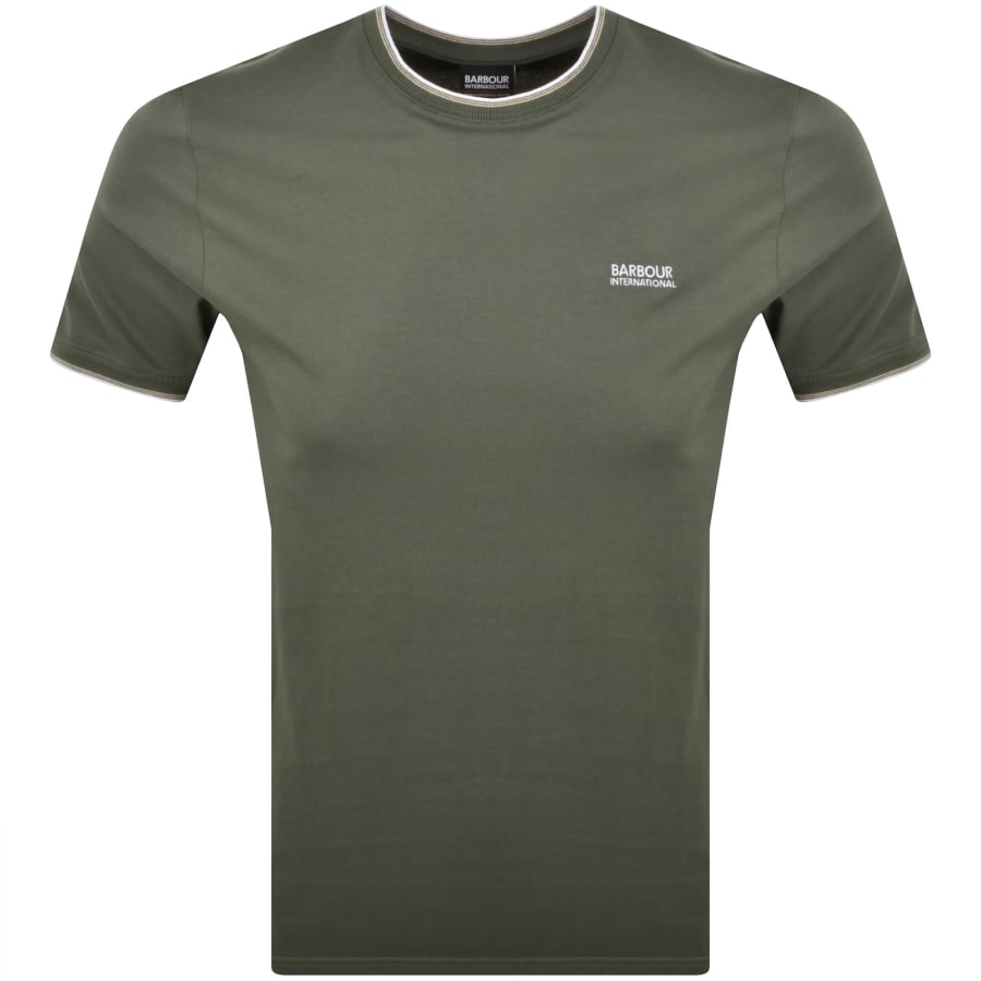 Image number 1 for Barbour International Ashmann T Shirt Green