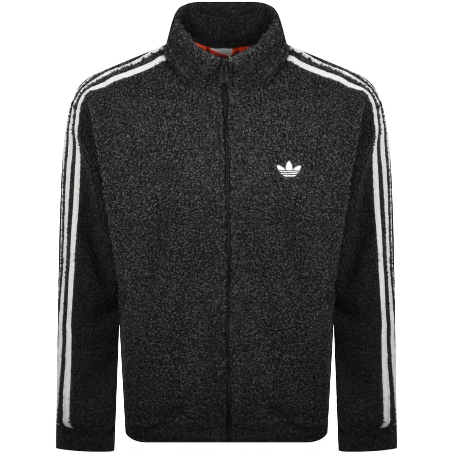 Image number 1 for adidas Originals Boucle Firebird Track Top Black