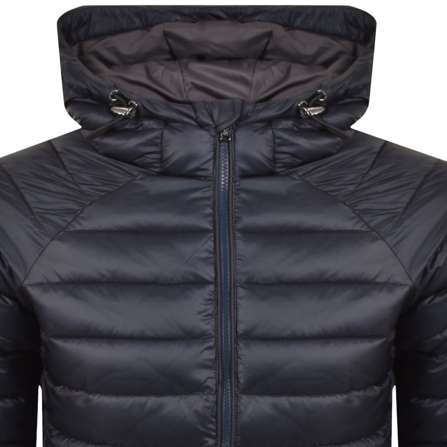 Image number 3 for Sandbanks Puffer Jacket Navy