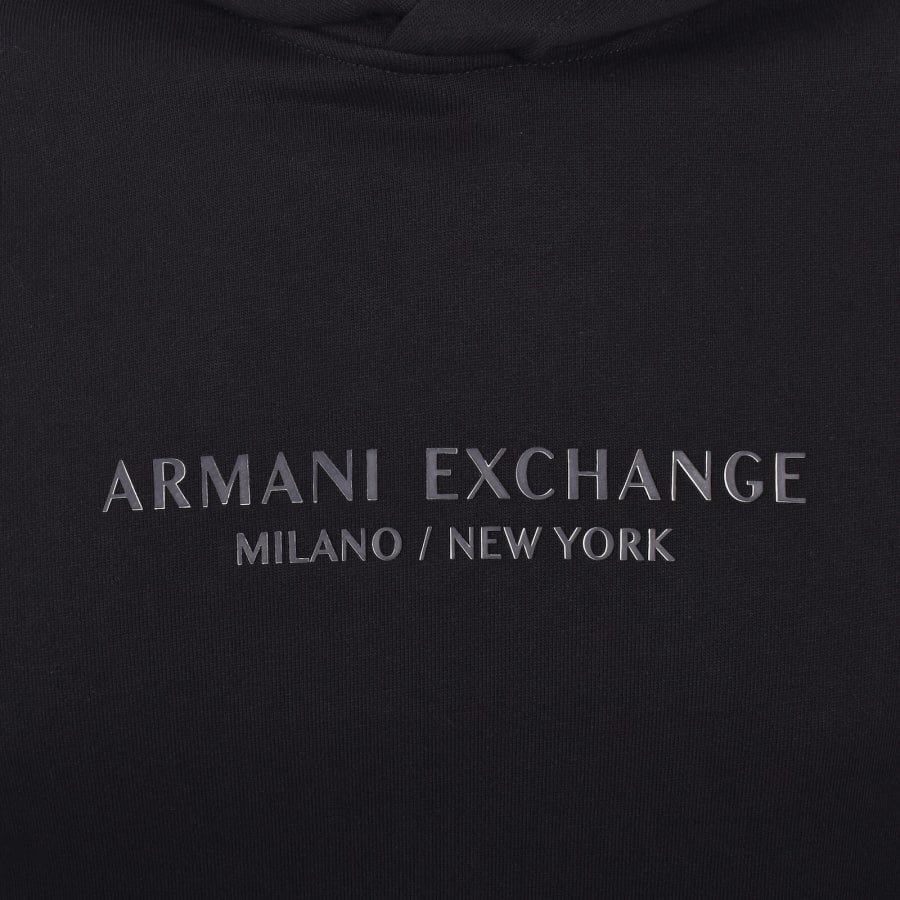 Image number 4 for Armani Exchange Logo Tracksuit Navy