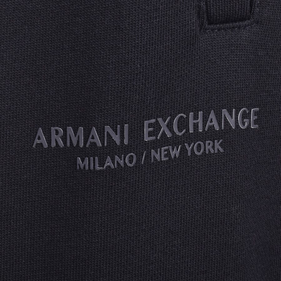 Image number 5 for Armani Exchange Logo Tracksuit Navy