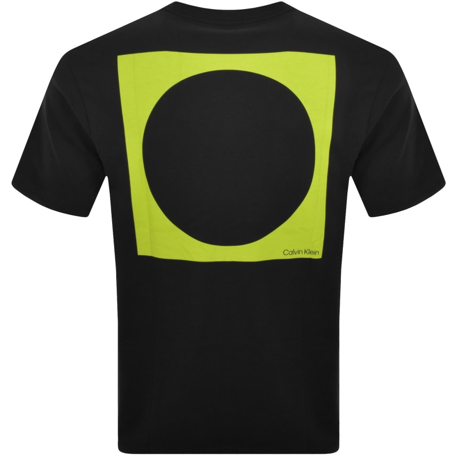 Image number 5 for Calvin Klein Jeans Graphic T Shirt Black