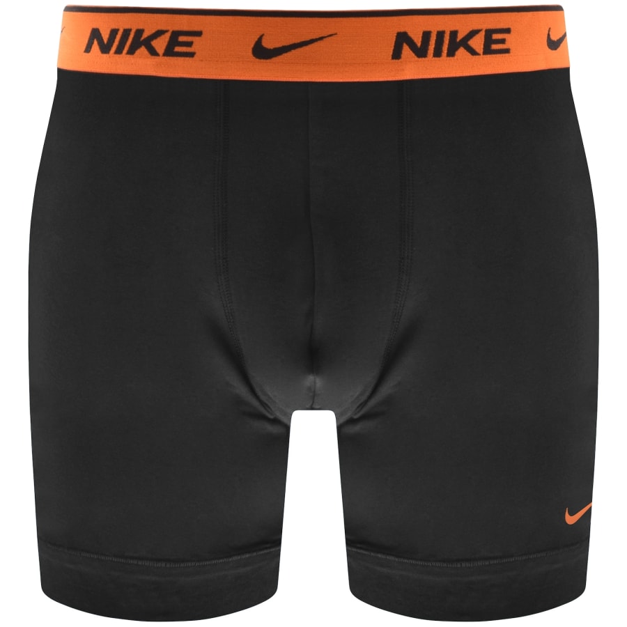 Image number 2 for Nike 3 Pack Everyday Boxer Briefs Black