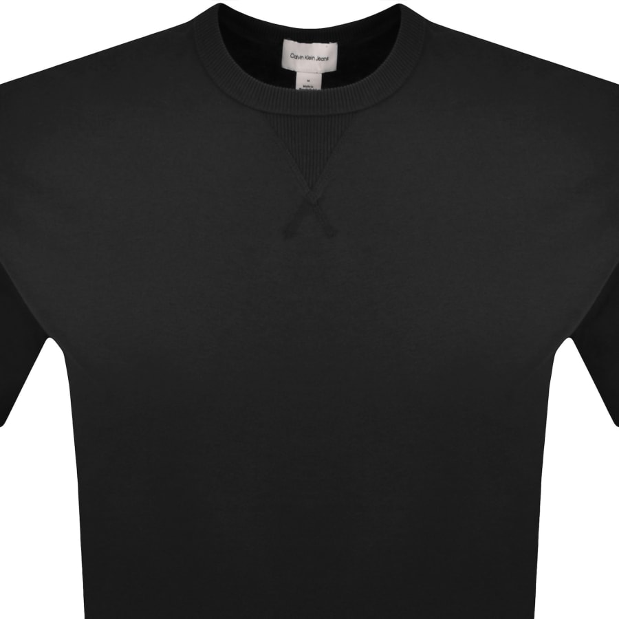 Image number 3 for Calvin Klein Jeans Badge T Shirt Black