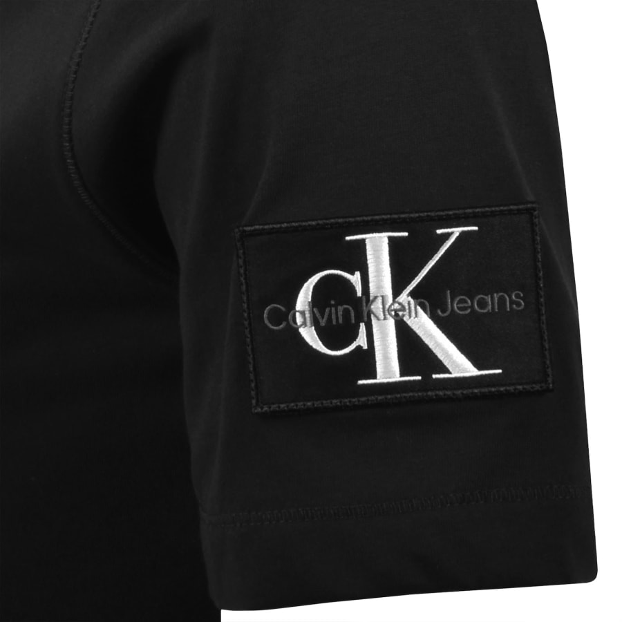 Image number 4 for Calvin Klein Jeans Badge T Shirt Black