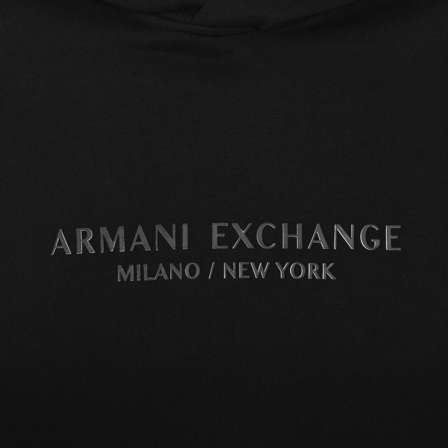 Image number 4 for Armani Exchange Logo Tracksuit Black