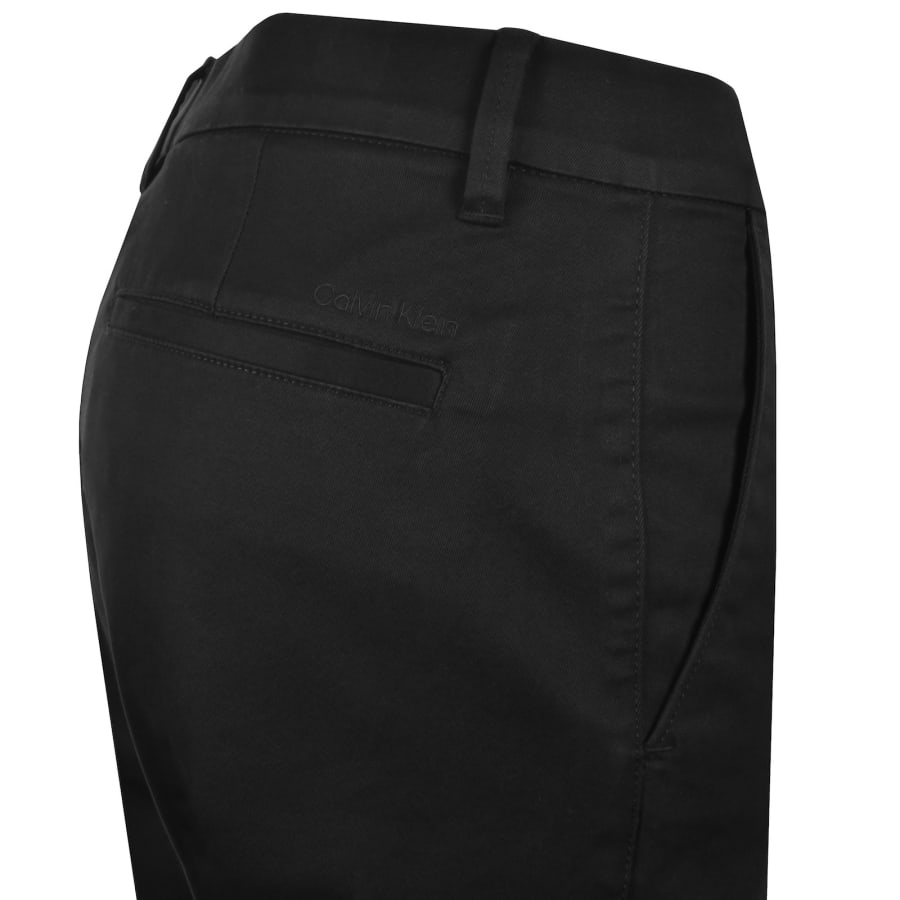 Image number 4 for Calvin Klein Modern Twill Chinos Black