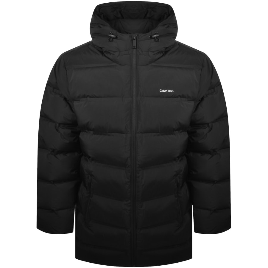Image number 1 for Calvin Klein Puffer Jacket Black
