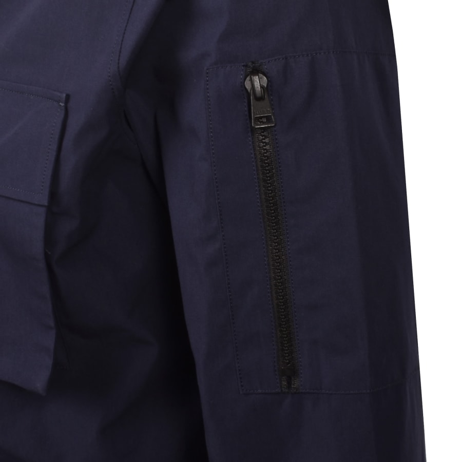 Image number 5 for HUGO Emmond Overshirt Navy