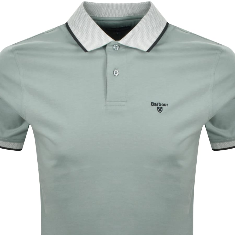 Image number 2 for Barbour Cornsay Polo T Shirt Green