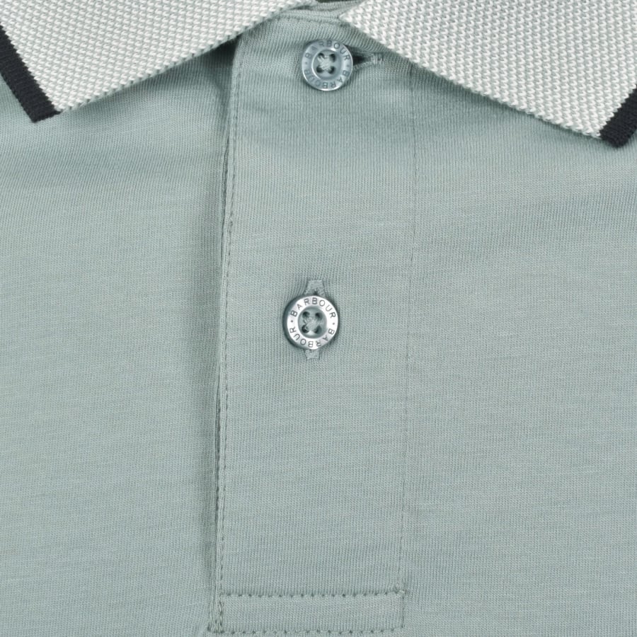 Image number 4 for Barbour Cornsay Polo T Shirt Green