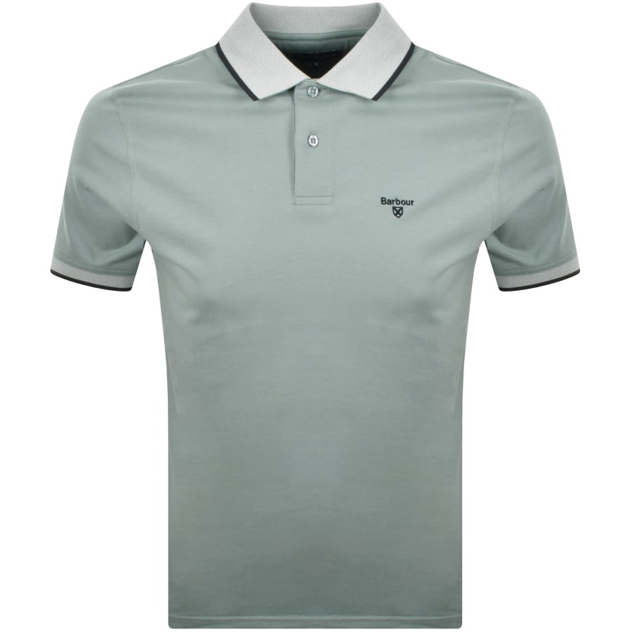 Image number 1 for Barbour Cornsay Polo T Shirt Green