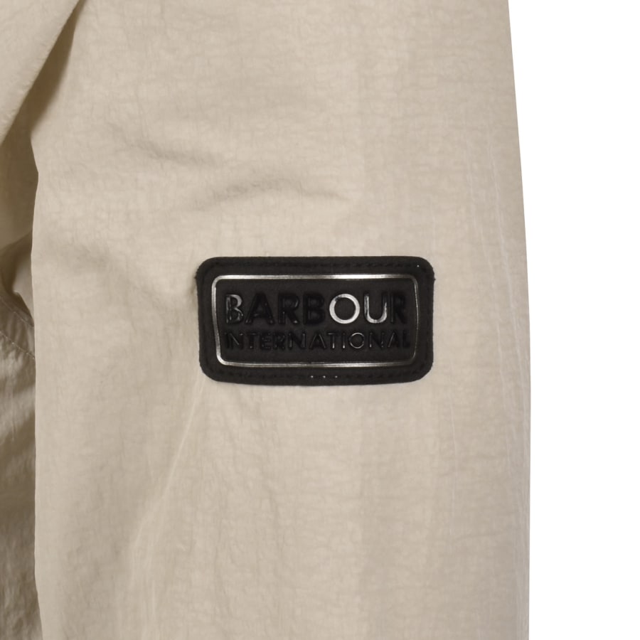 Image number 4 for Barbour International Inline Overshirt Beige