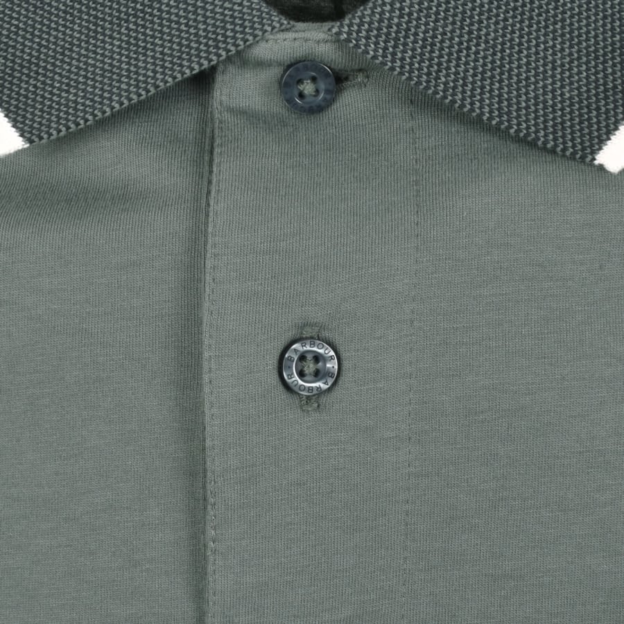 Image number 4 for Barbour Cornsay Polo T Shirt Green
