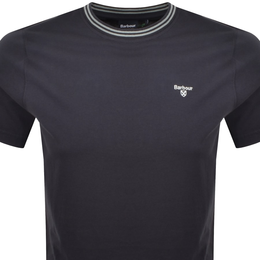 Image number 2 for Barbour Austwick T Shirt Dark Navy
