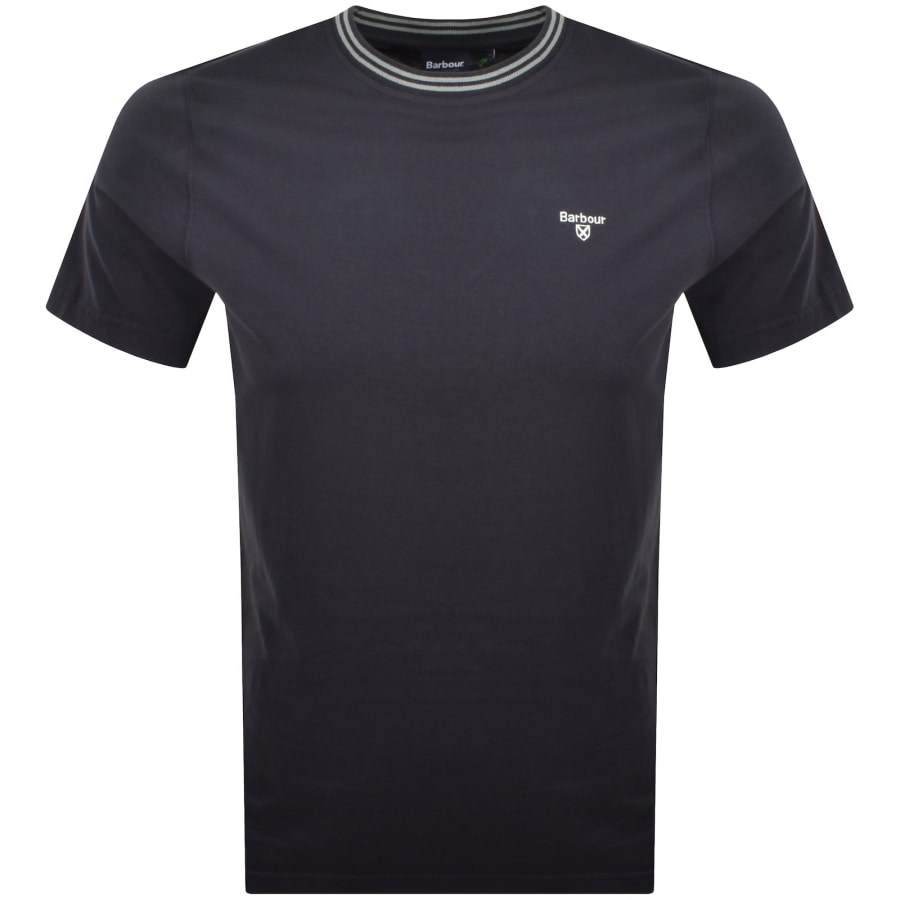 Image number 1 for Barbour Austwick T Shirt Dark Navy